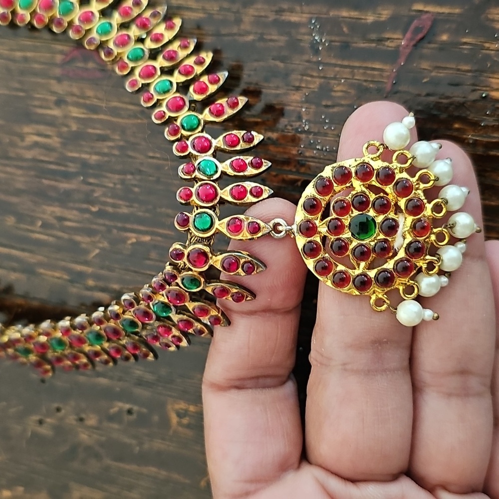 Indian Vintage Necklace (Temple Jewelry) - Picture 3 of 5